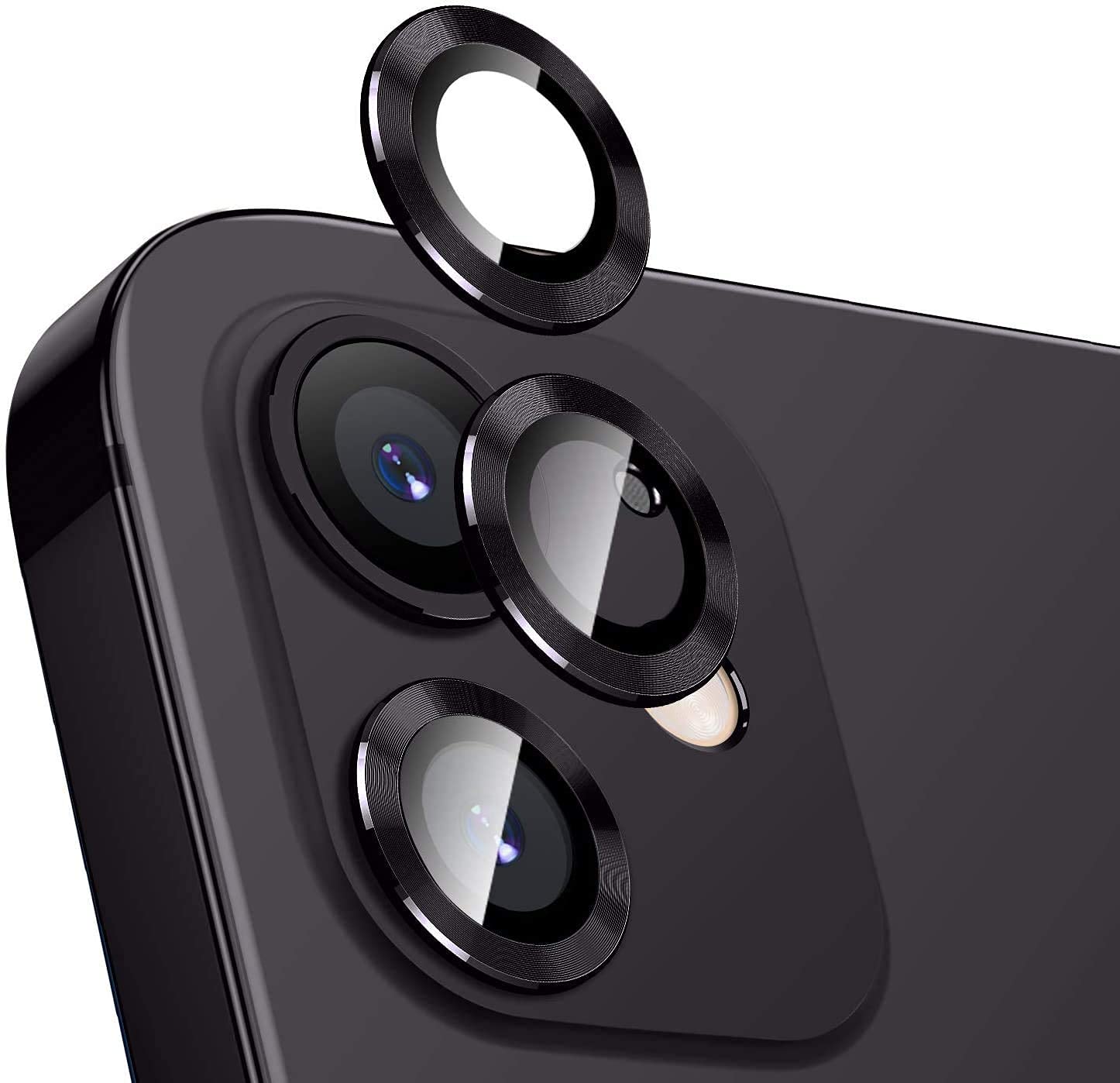 Black Camera Ring for Iphone 11