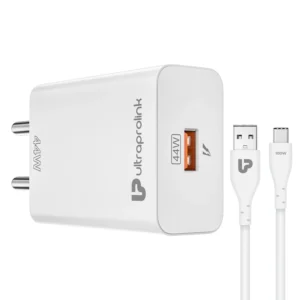 44W Multi Protocol Fast Travel Charger with 1m Cable