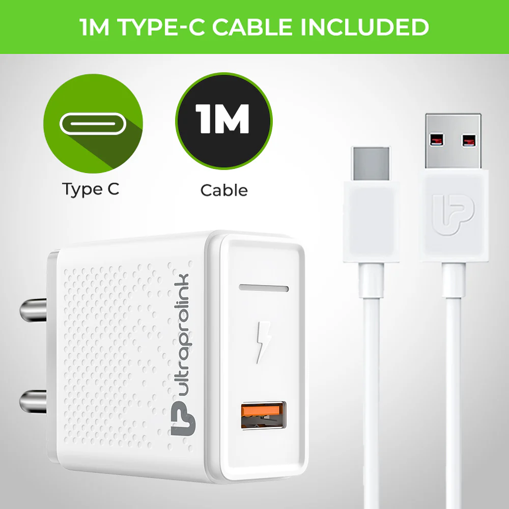 Boost 18W QC3.0 Charger + Type C Cable - Image 4
