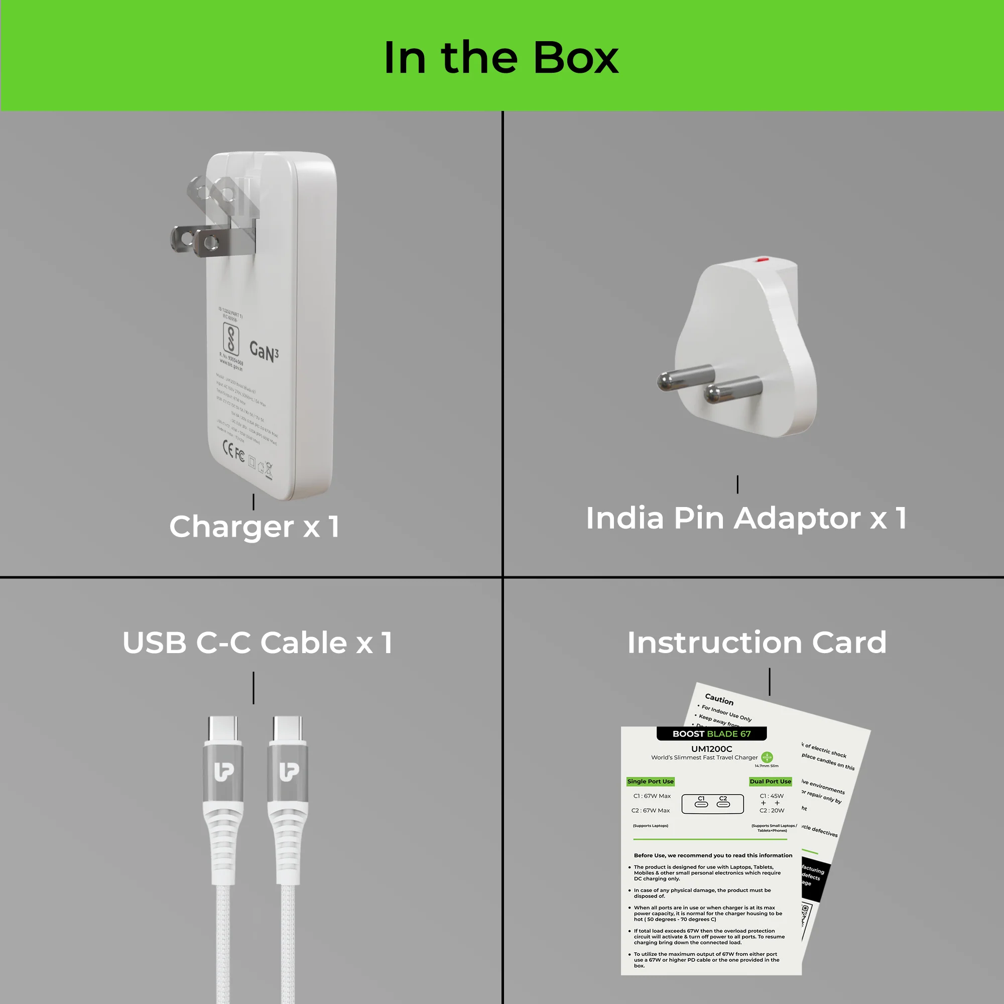 Boost Blade 67 Ultra-Slim 67W GaN Travel Charger - Image 6