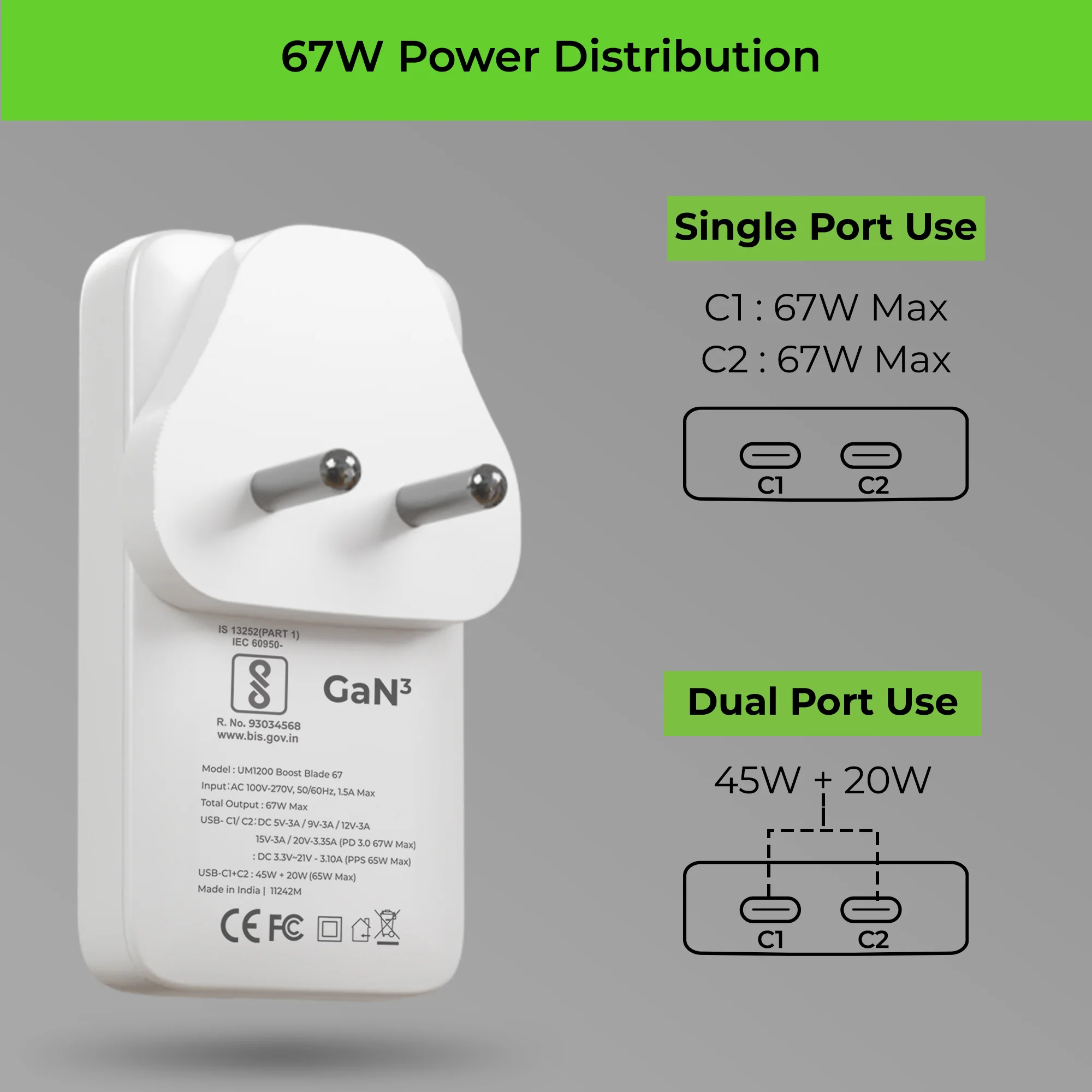 Boost Blade 67 Ultra-Slim 67W GaN Travel Charger - Image 7