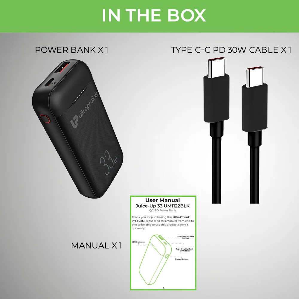 Juice-Up 33W/10,000 mAh Power Bank - Image 6