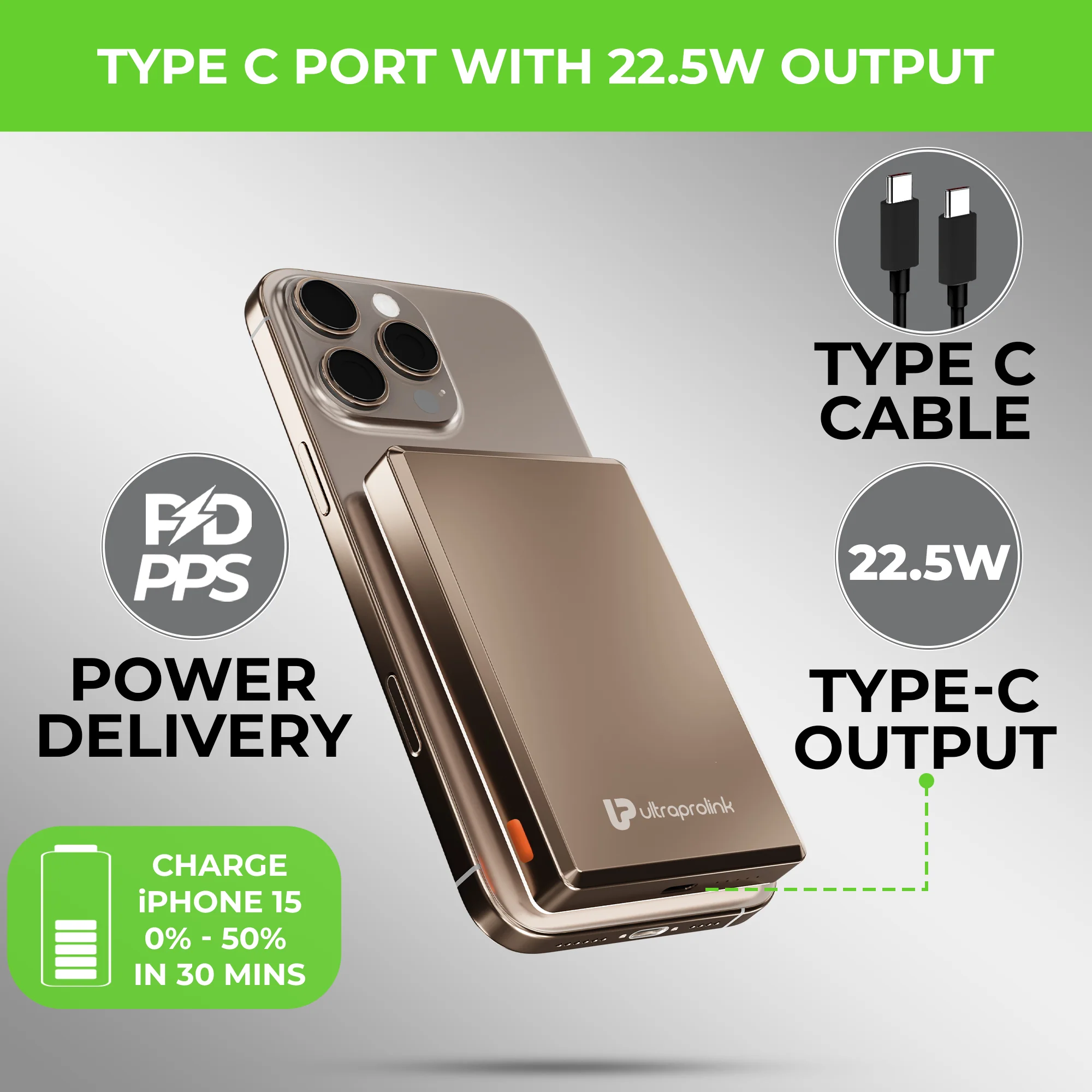 Juice-Up Mag 4 Wireless Magnetic Power Bank (10,000mAh) - Image 4