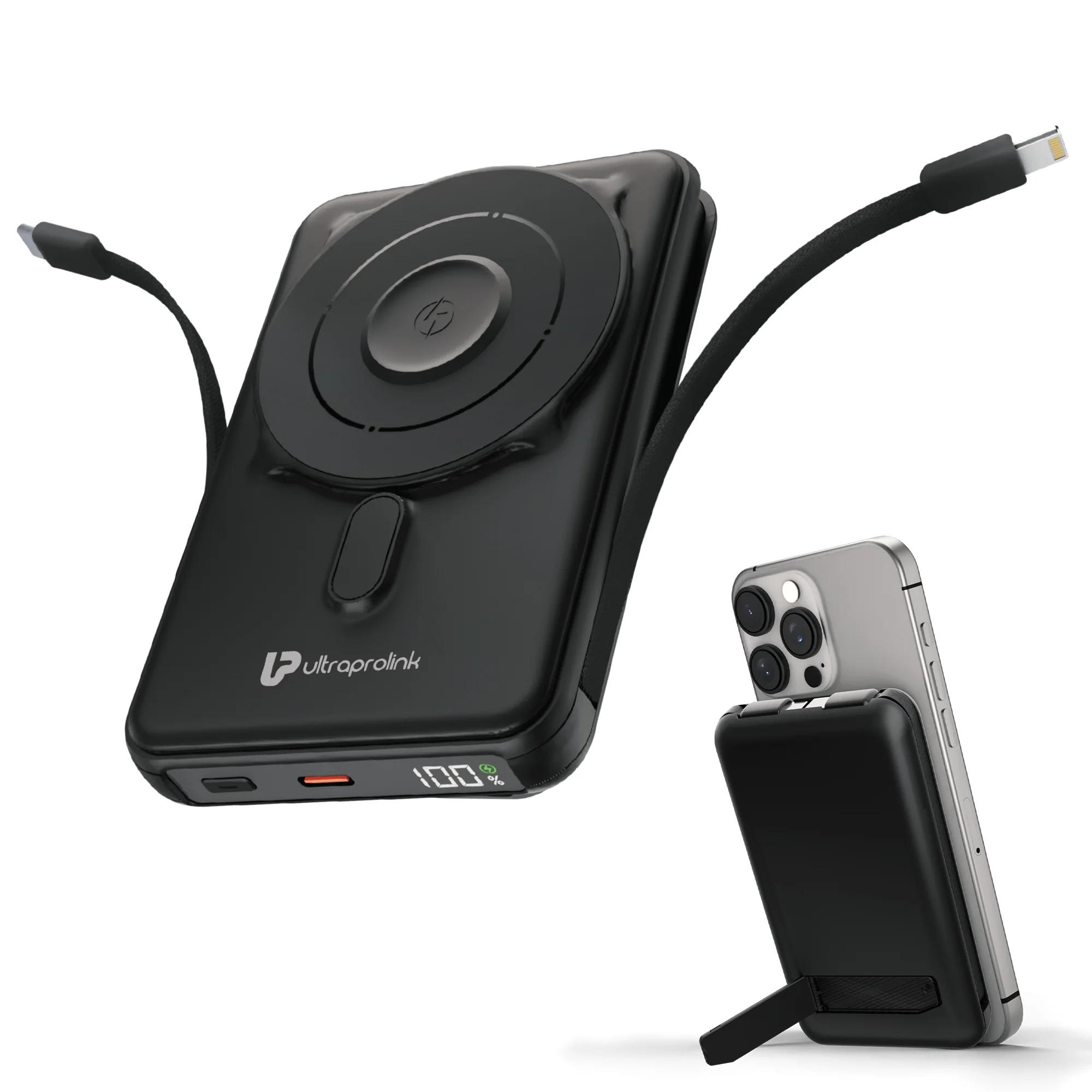 Juice-Up Mag 5 3-in-1 Wireless Magnetic Power Bank (10,000mAh)