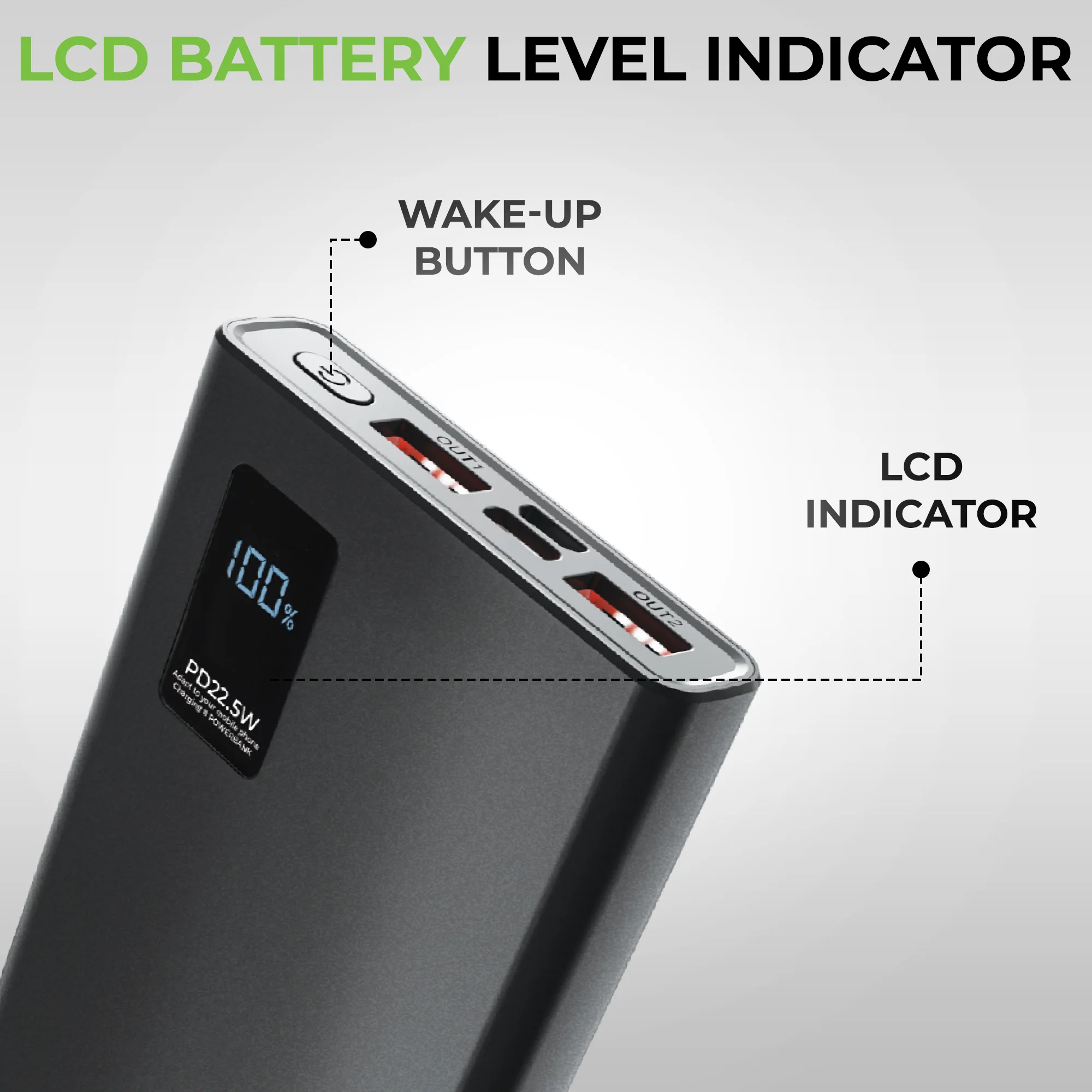 Juice-Up Pro 10000 mAh Slim 22.5W QC-PD -PPS Power Bank - Image 7