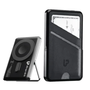 Juice-Up Swipe Mag-safe power bank 5000mAh with Stand & Wallet