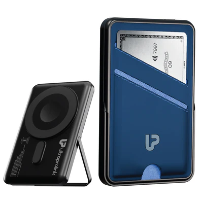 Juice-Up Swipe Mag-safe power bank 5000mAh with Stand & Wallet - Image 3