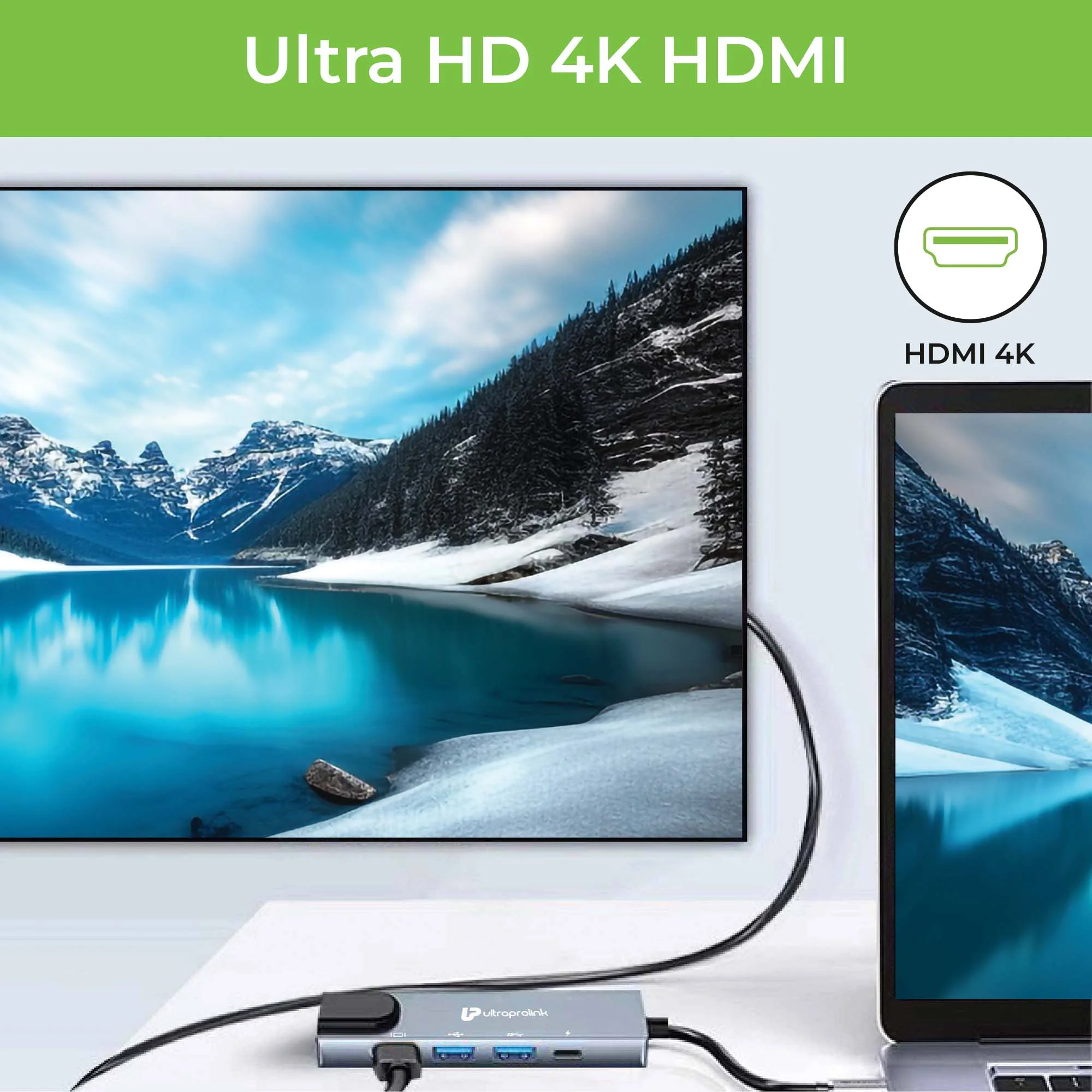 Smart Hub 5 USB Type C 5 in 1 Docking Station - Image 2