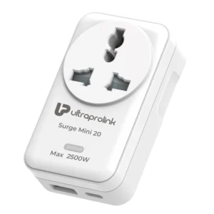 Surge Mini 20 Universal Socket with Surge Protection & QC 18W + PD 20W Charger