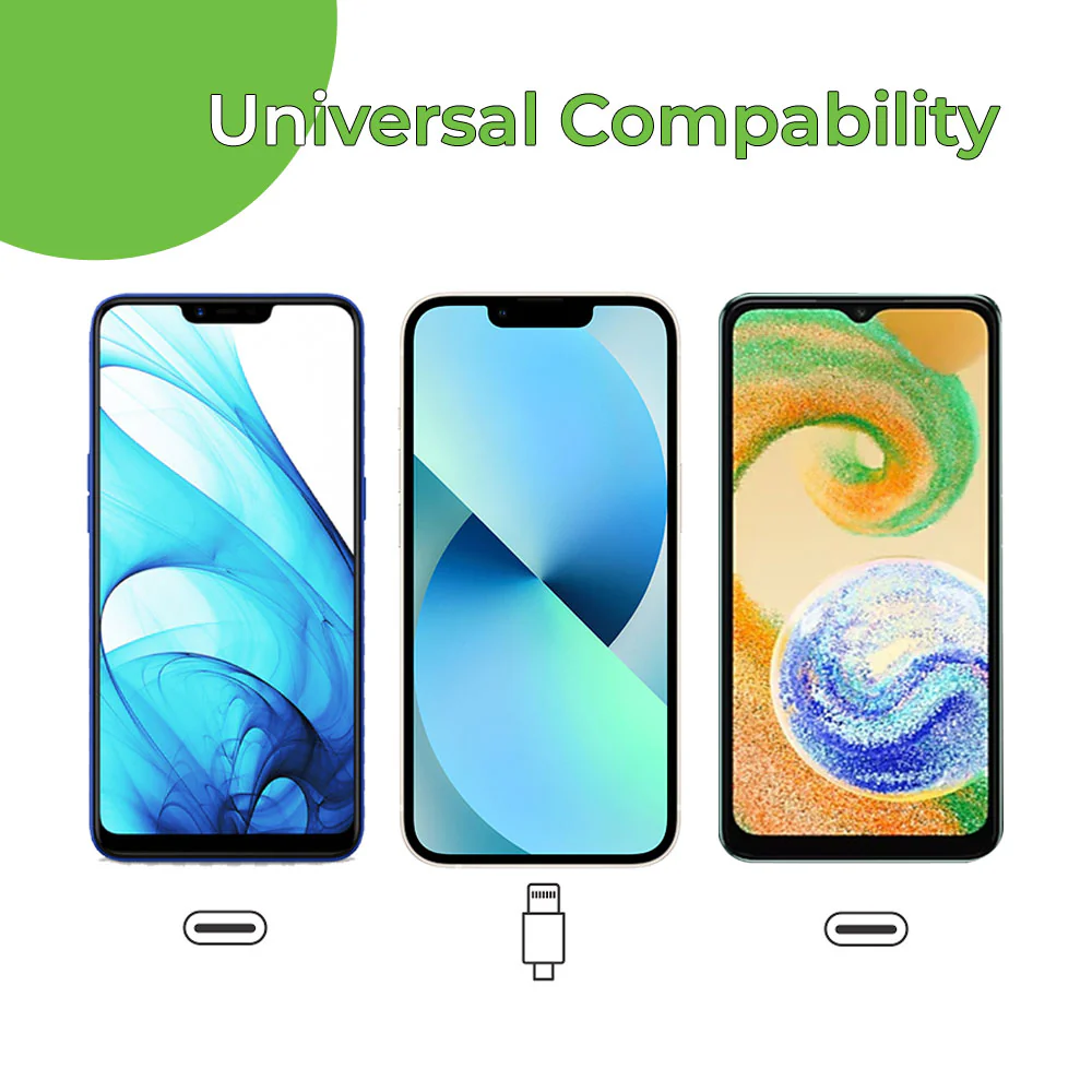 Trio Link+ 18W 3 in 1 Braided Fast Charging Cable - Image 4