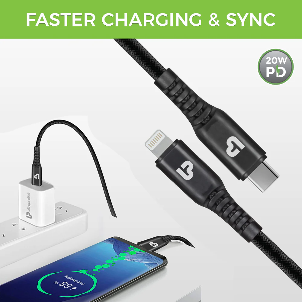 VoLo PD20 Type C to Lightning 20W Power 1m - Image 4