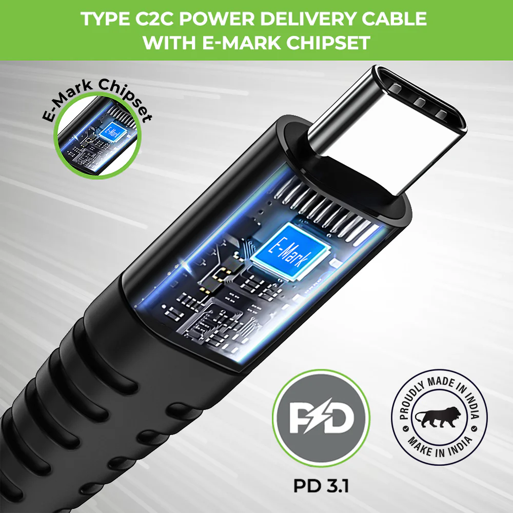 Zoom 240 USB-C to USB-C Power Delivery 3.1 Cable (1.5m) - Image 2