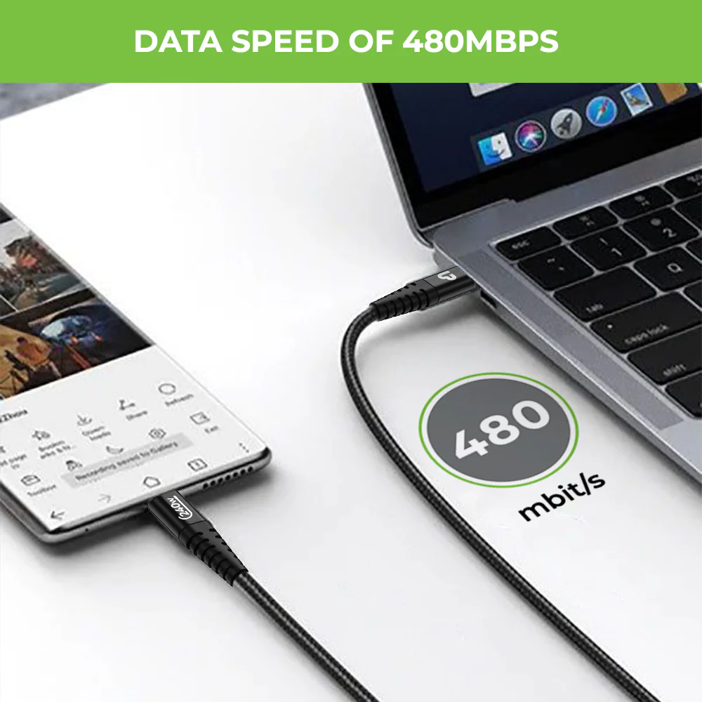 Zoom 240 USB-C to USB-C Power Delivery 3.1 Cable (1.5m) - Image 4
