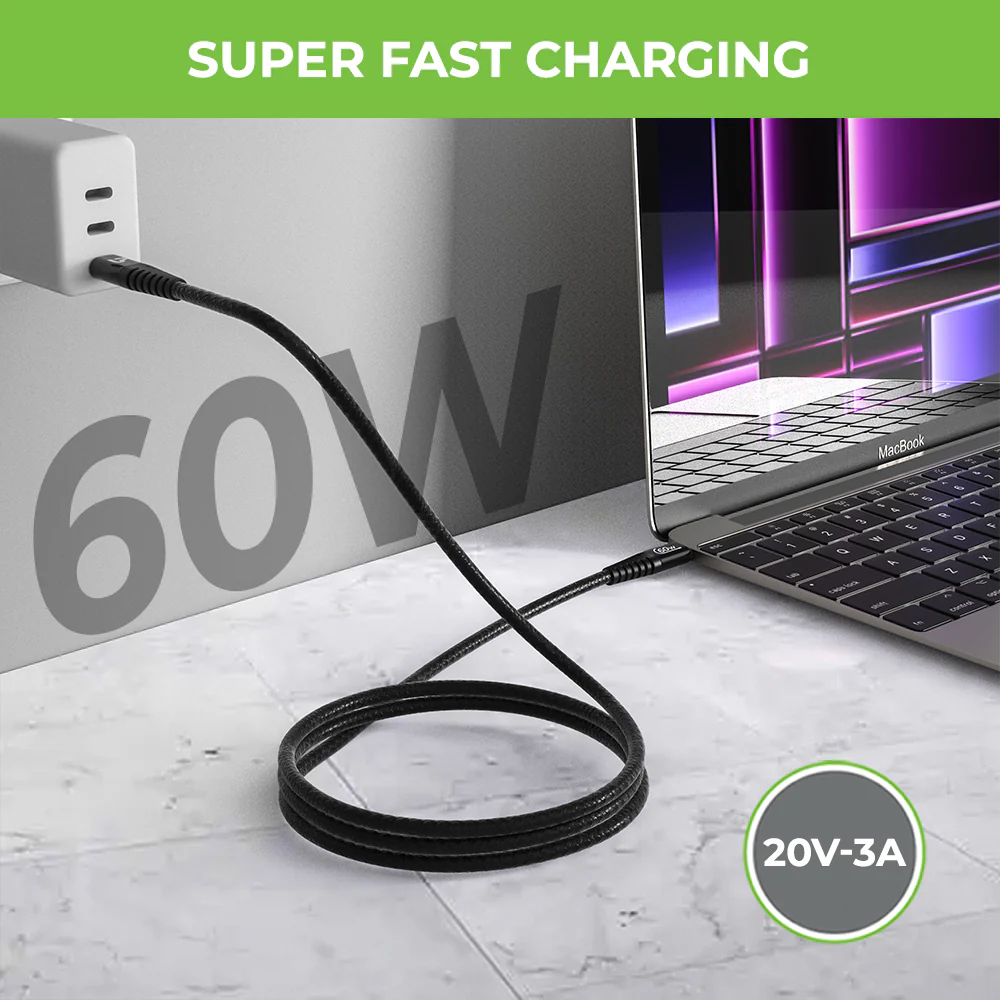 Zoom PD 60 USB-C to USB-C Power Delivery 3.1 Cable - Image 2