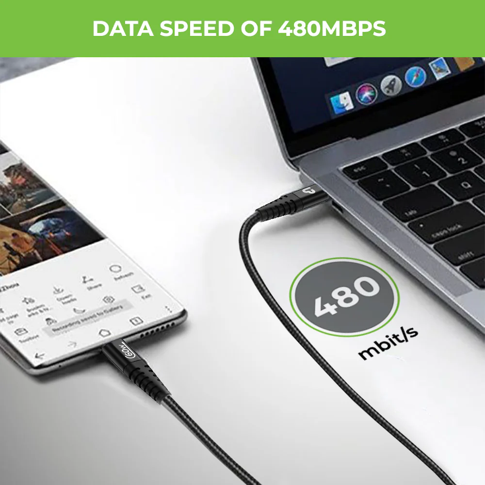 Zoom PD 60 USB-C to USB-C Power Delivery 3.1 Cable - Image 5
