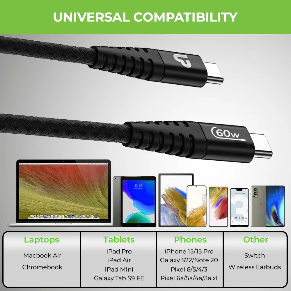 Zoom PD 60 USB-C to USB-C Power Delivery 3.1 Cable - Image 6