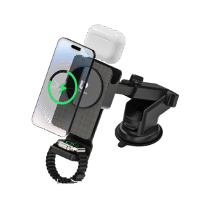 Vylis Auto 20W Mag-Safe Wireless 3-in-1 Car Charger