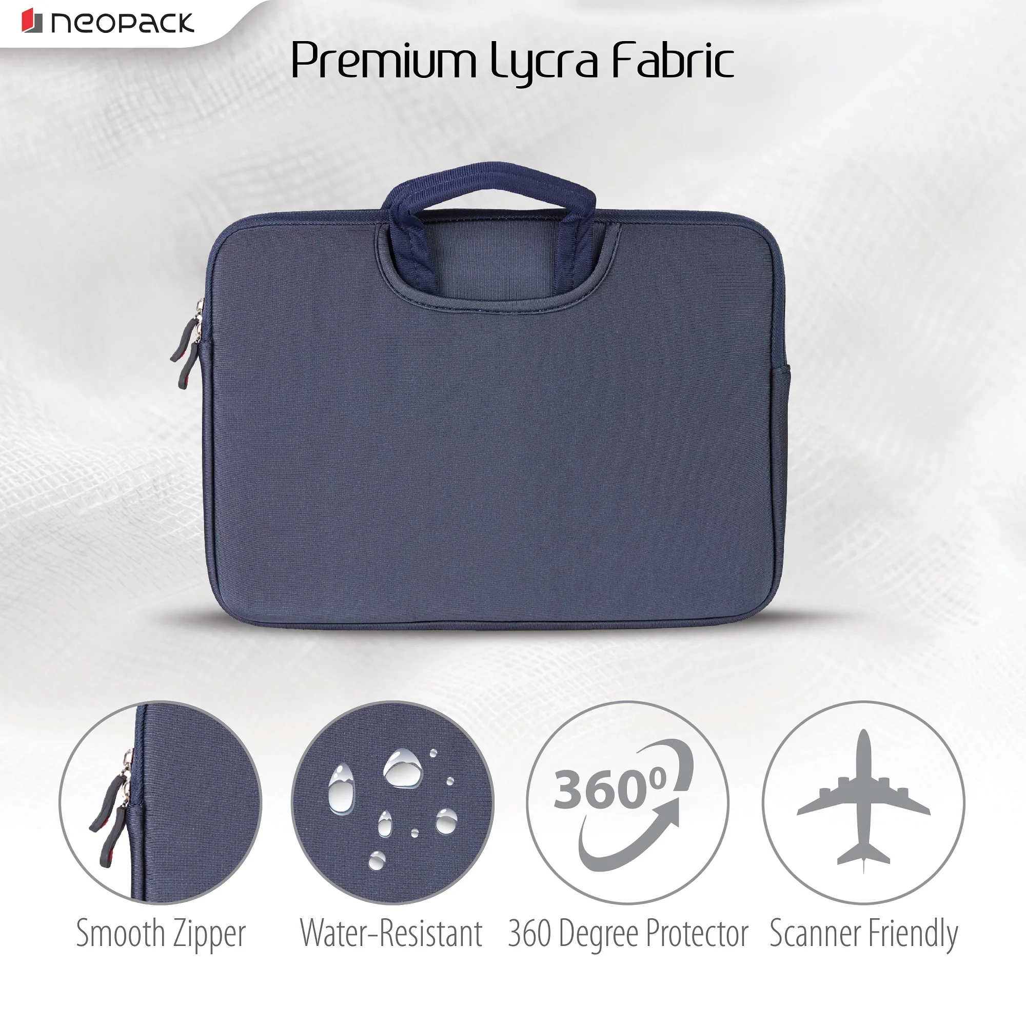 Handle Sleeve For Upto 14.2" Macbooks & 13" Laptops - Image 2
