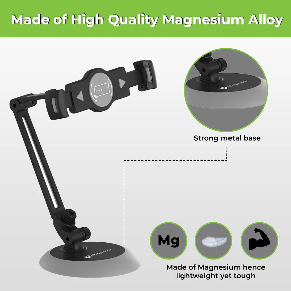 Jeeves Table Top Mount for Tablets & Smartphones (Black) - Image 5
