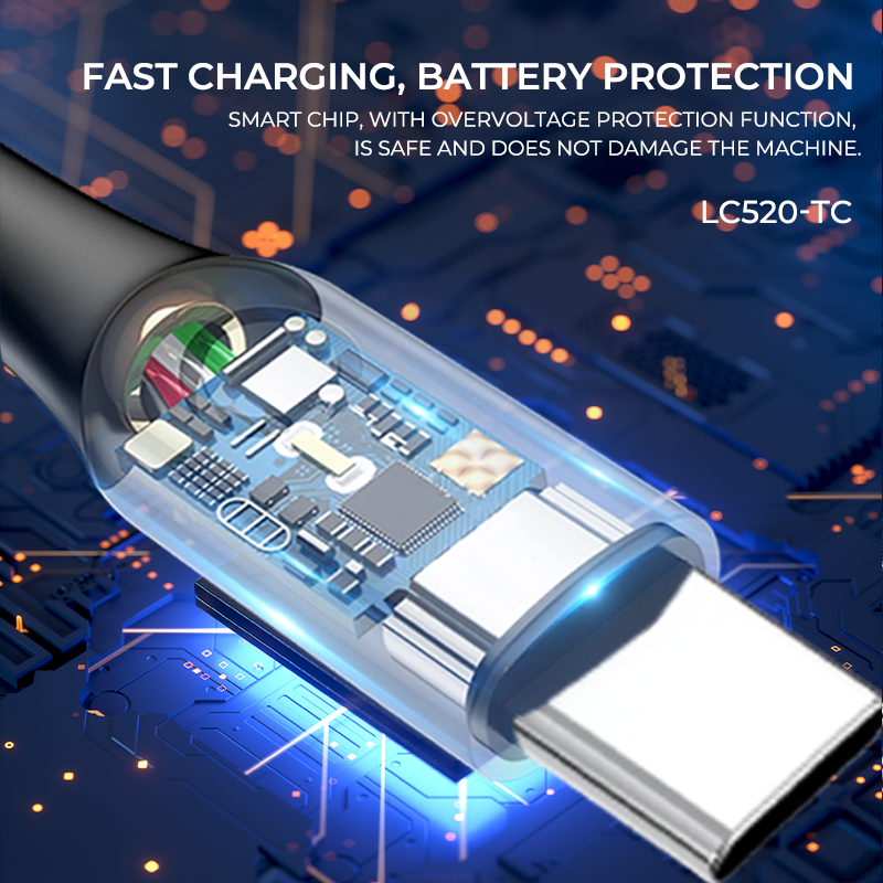 Lenyes LC520 USB to Type-C Data Cable - Image 5