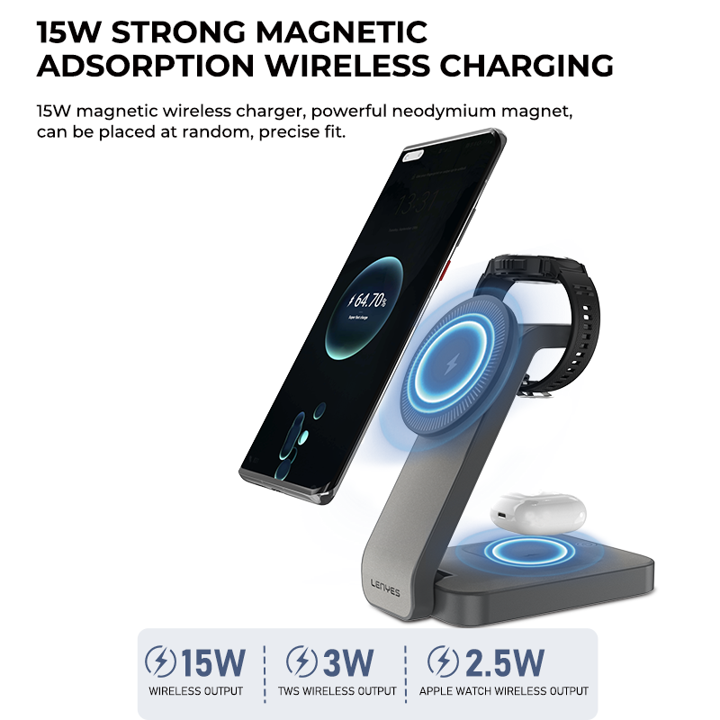 Lenyes PW313 (Wireless Charger) - Image 2