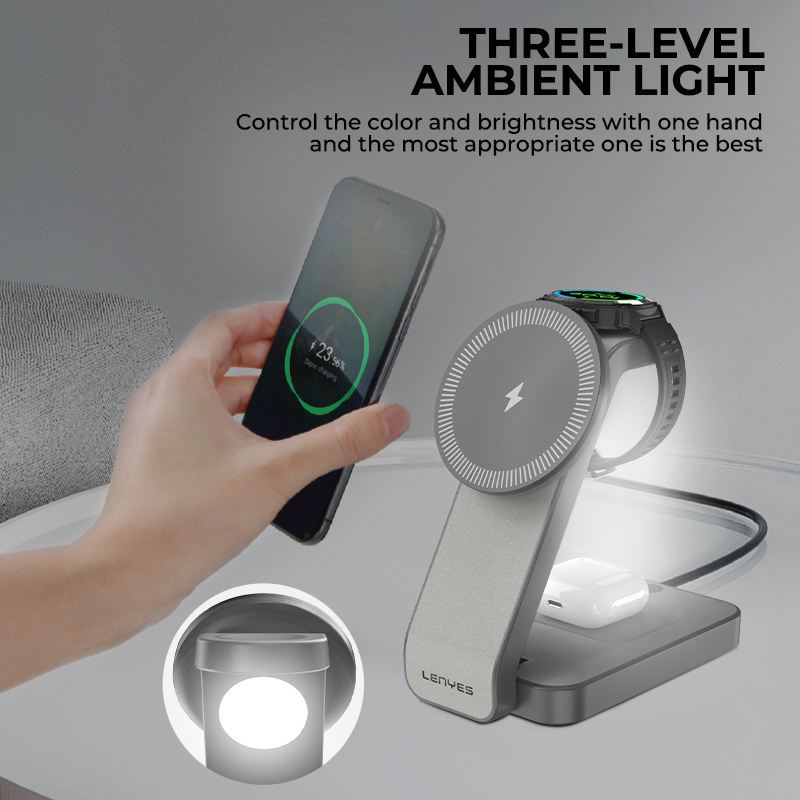 Lenyes PW313 (Wireless Charger) - Image 3