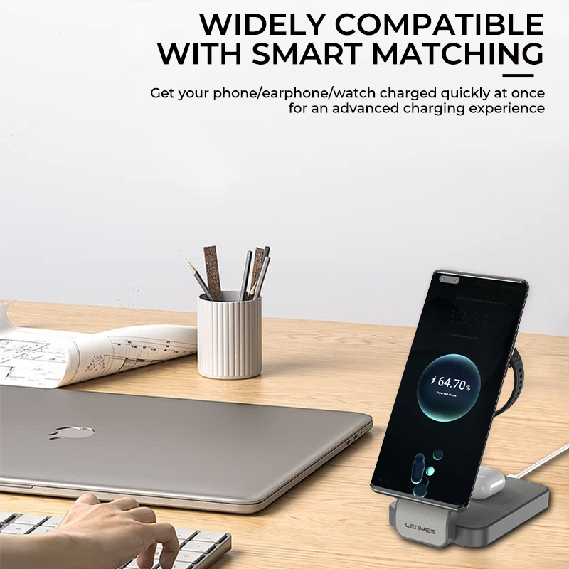 Lenyes PW313 (Wireless Charger) - Image 7