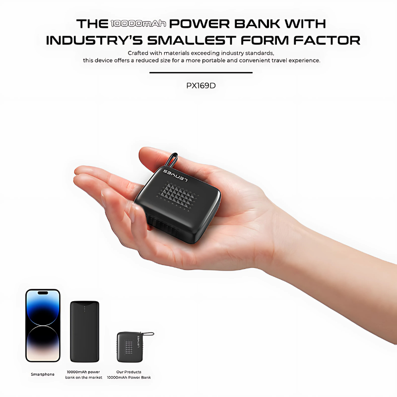Lenyes PX169D (Power Bank) 10,000mAh - Image 6