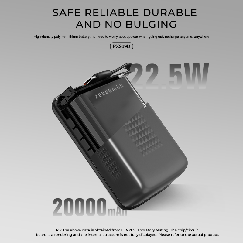Lenyes PX269D (Power Bank) 20,000mAh - Image 5