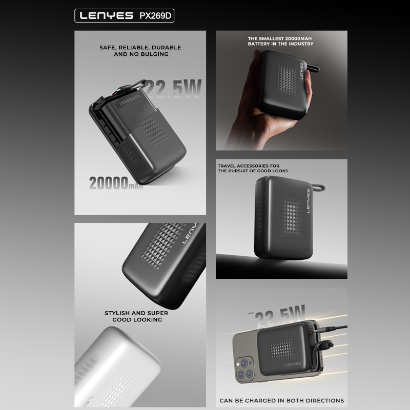Lenyes PX269D (Power Bank) 20,000mAh - Image 7