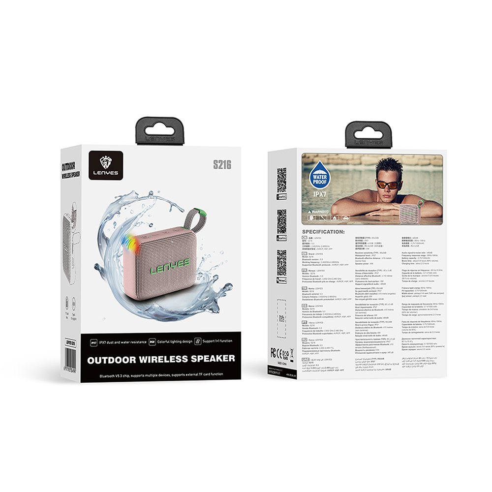 Lenyes S216 (Portable Speaker) - Image 9