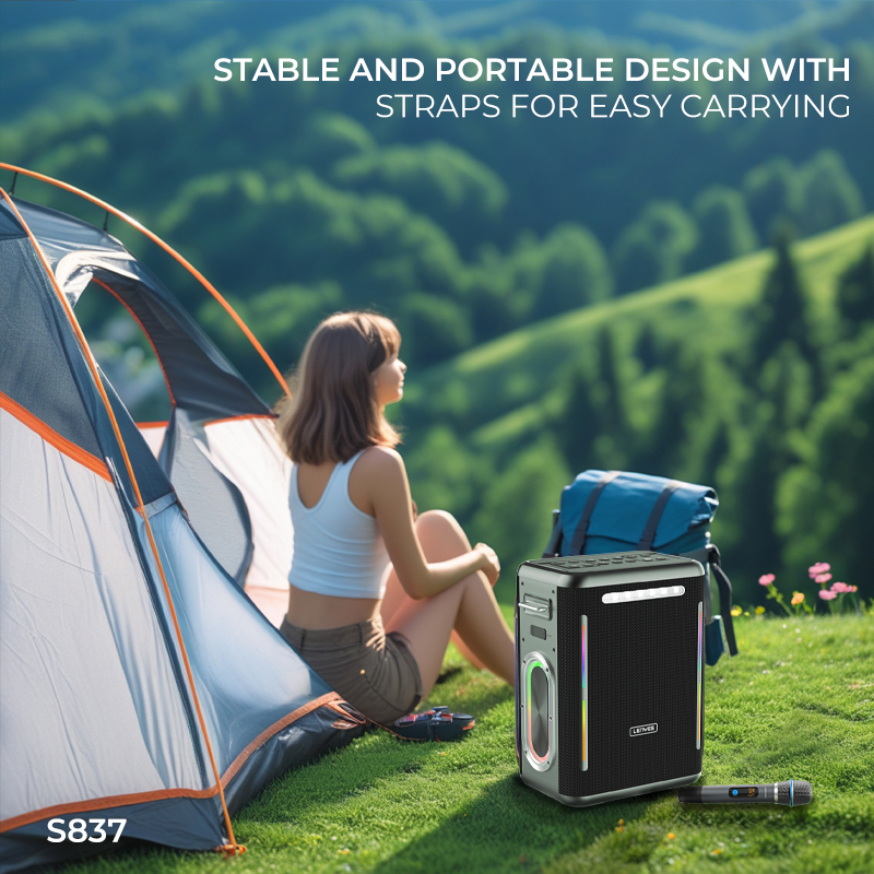 Lenyes S837 (Portable Speaker) - Image 5