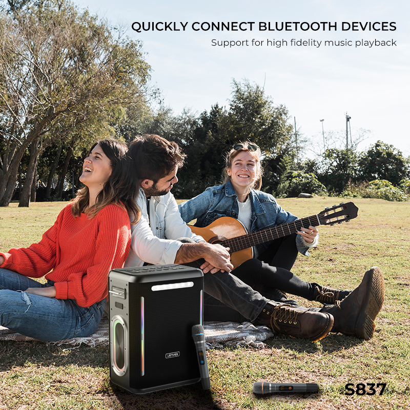 Lenyes S837 (Portable Speaker) - Image 6