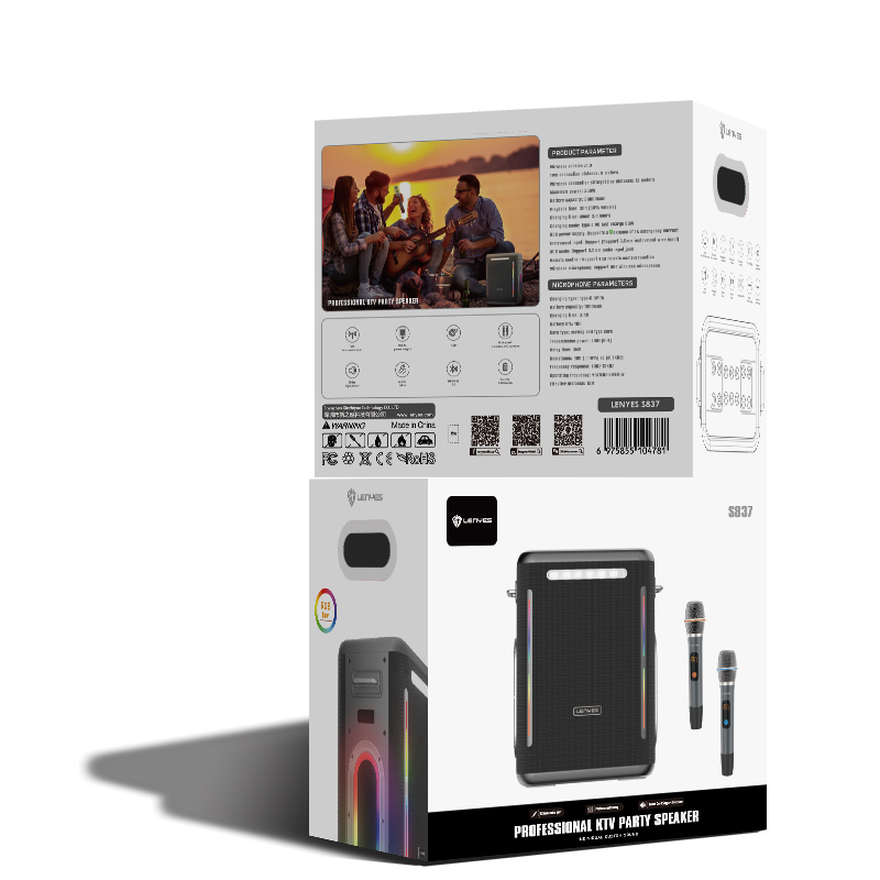 Lenyes S837 (Portable Speaker) - Image 7