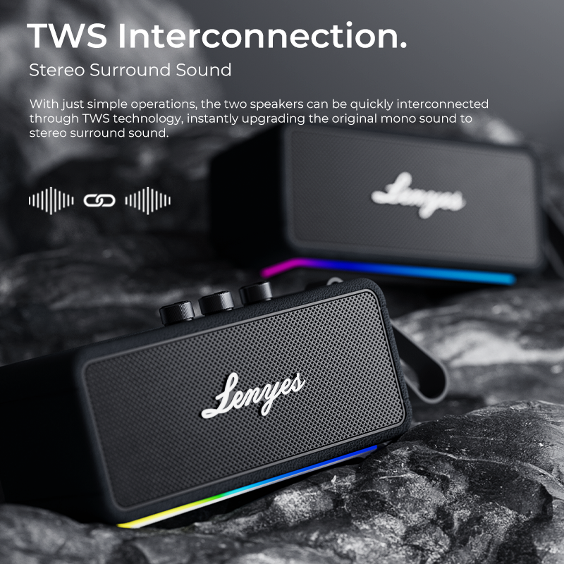 Lenyes S876 (Portable Speaker) - Image 4