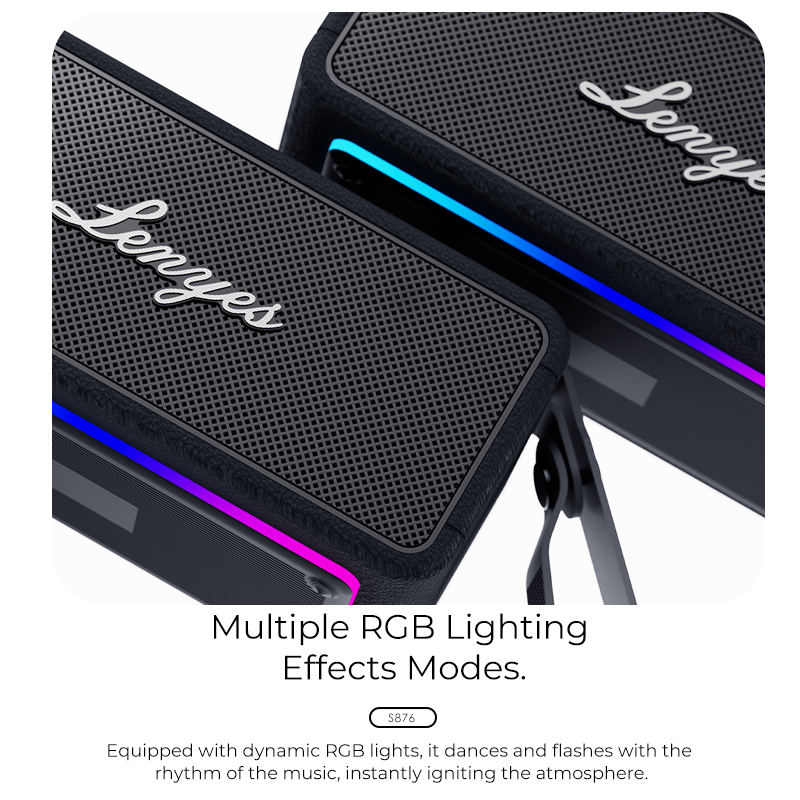 Lenyes S876 (Portable Speaker) - Image 5