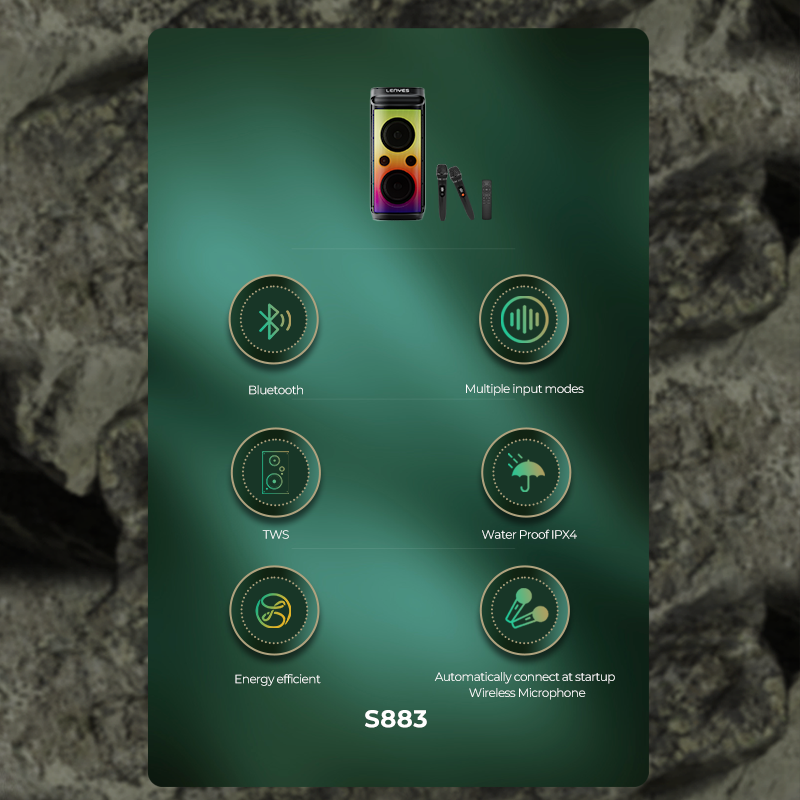 Lenyes S883 (Party Speaker) - Image 2