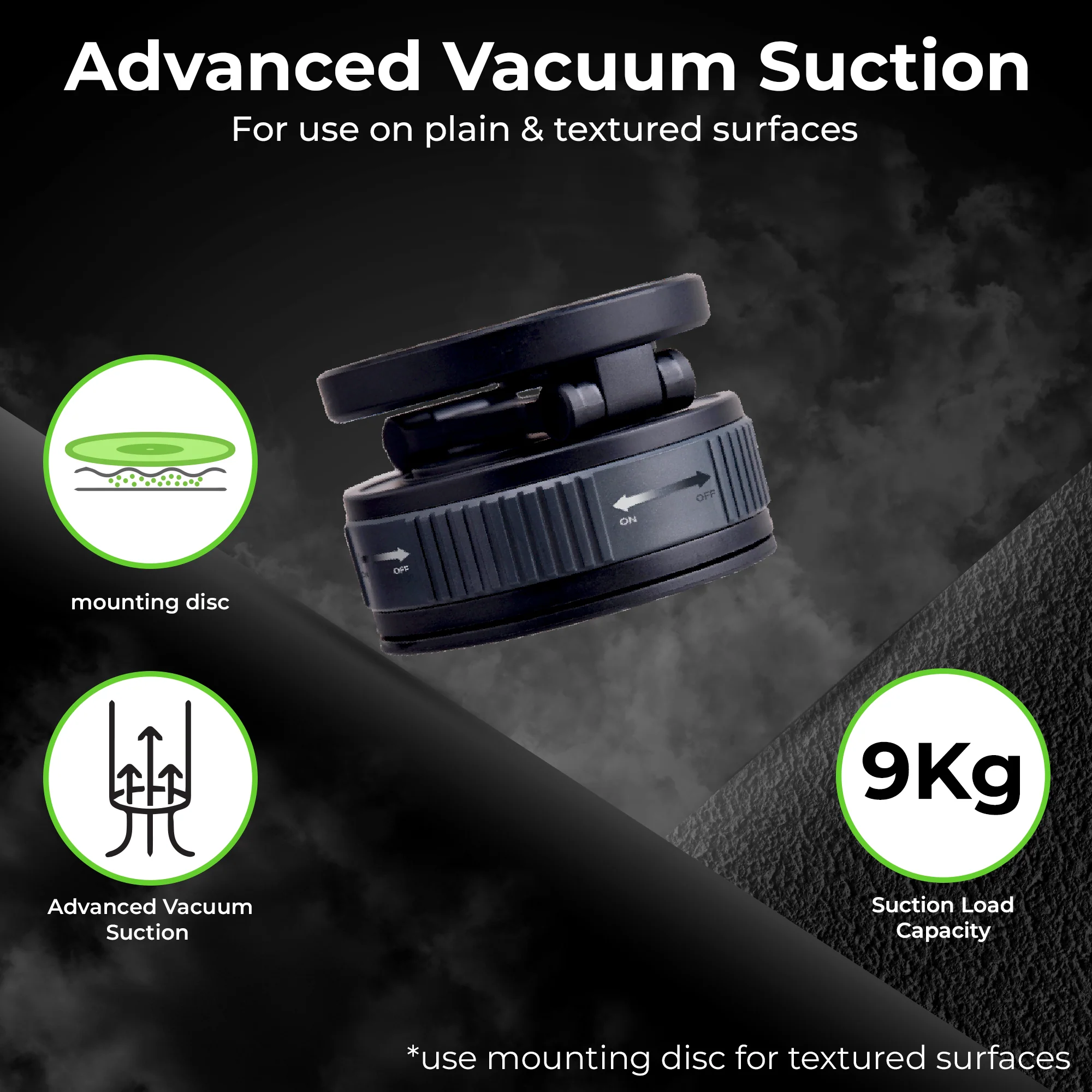 Magneto Magnetic Mobile Holder with Vacuum Grip - Image 2