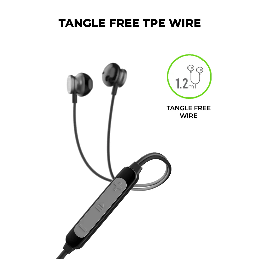 MoBass+ Hands free Metal Earphones with Mic 1.2m - Image 3