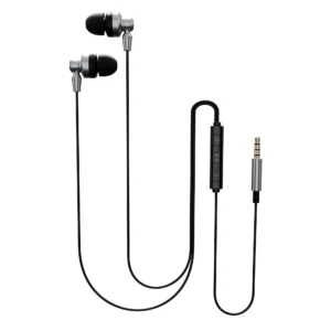MoBass+ Noise Isolation Hands free Metal Earphones with Mic
