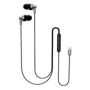 MoBass+ Noise Isolation Hands free Metal Earphones with Mic (Type-C)