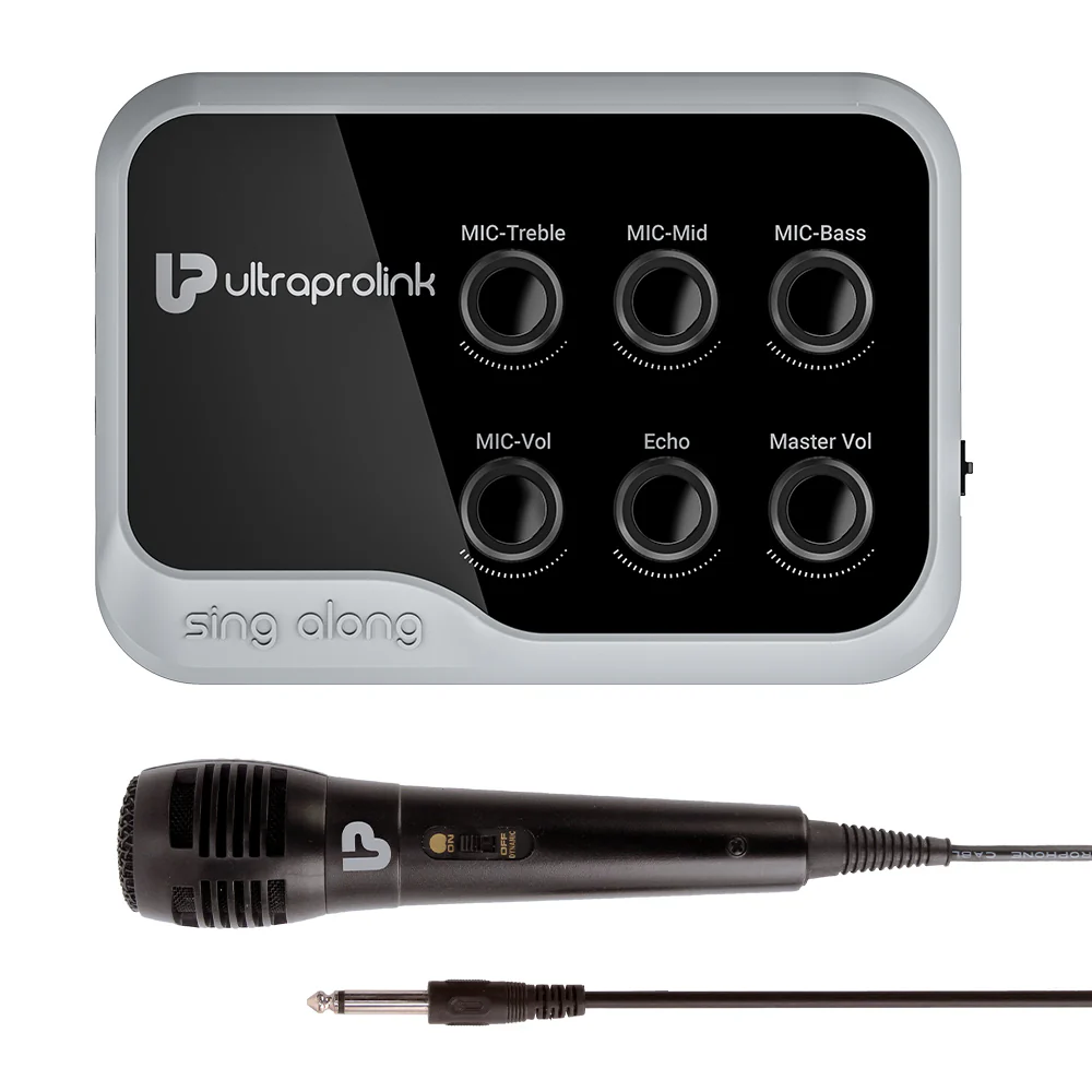 Sing Along Portable Universal Wireless Karaoke Mixer With Recording