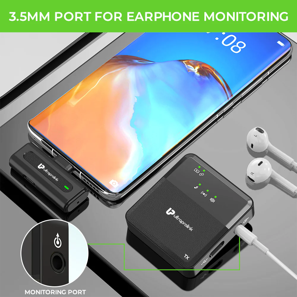 Sonic Pro Wireless Microphone & Receiver Set - Image 2