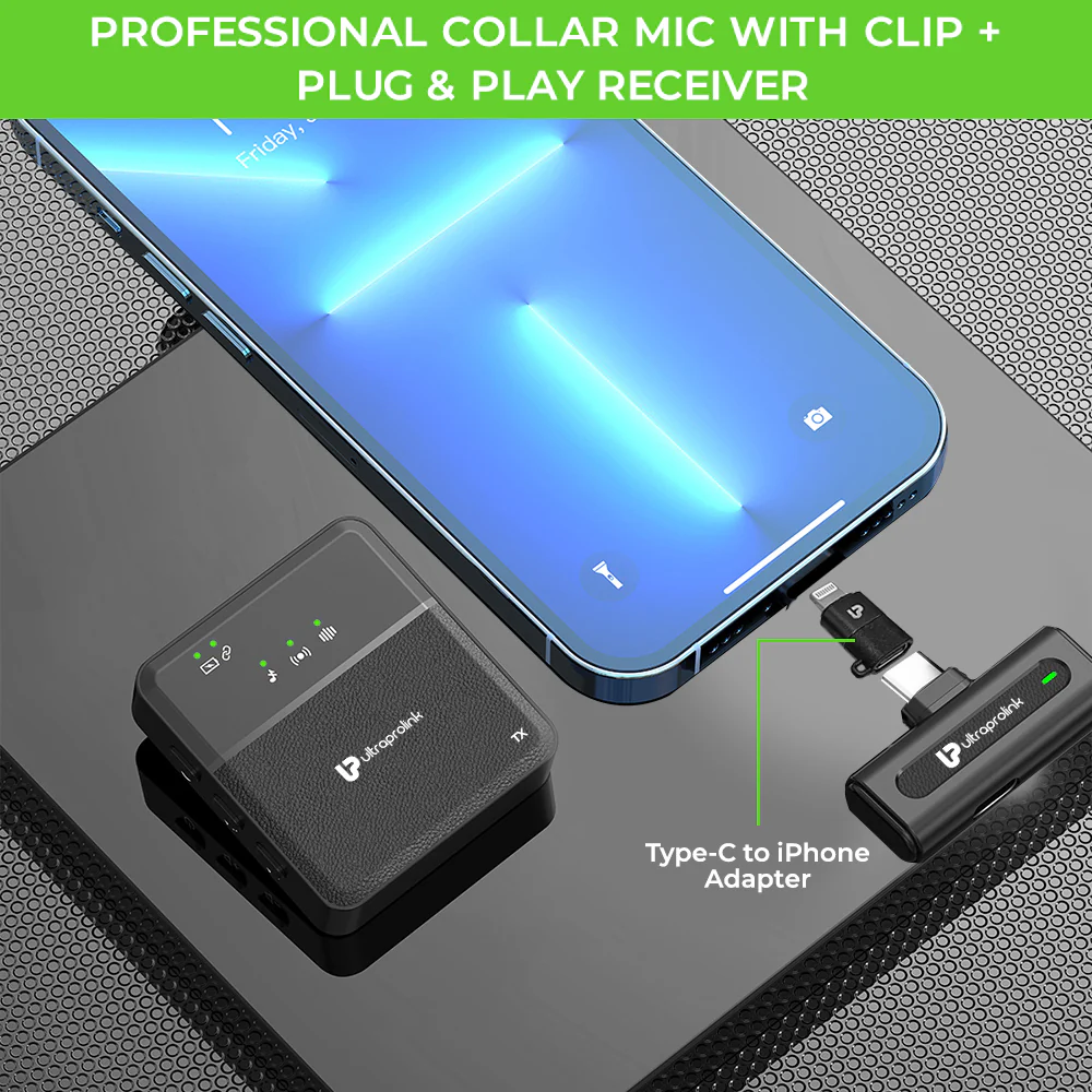 Sonic Pro Wireless Microphone & Receiver Set - Image 3