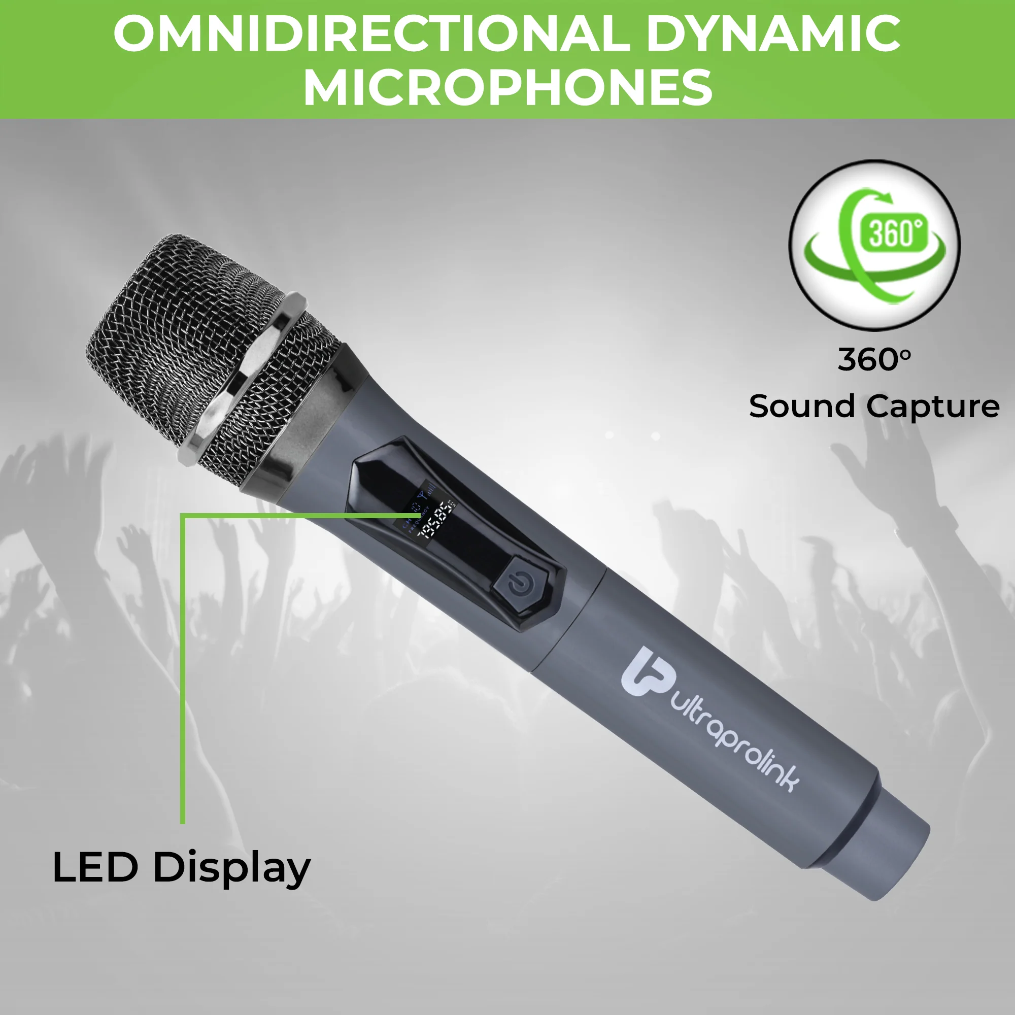 Sonic Solo Dynamic Wireless Microphone & Receiver Set - Image 5