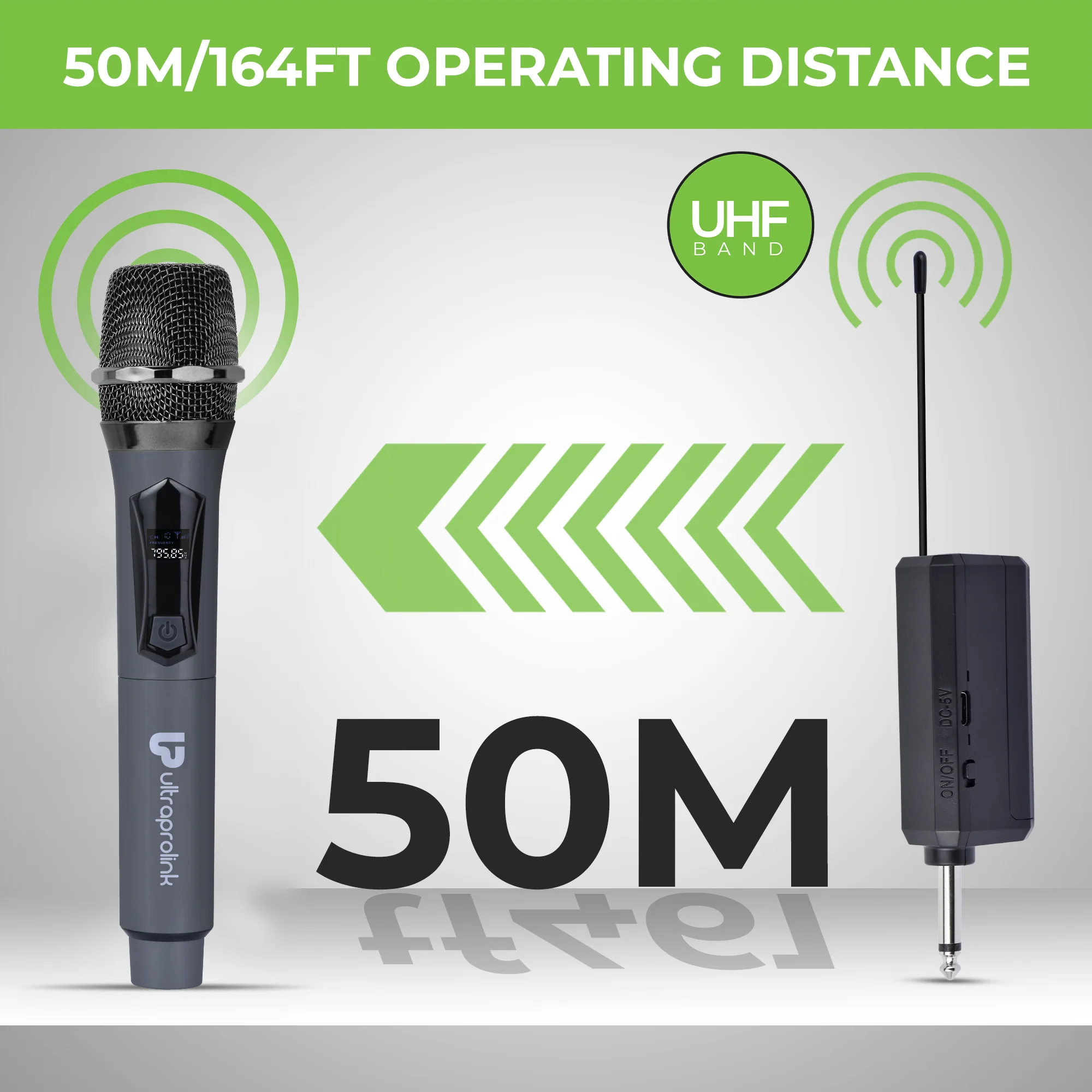 Sonic Solo Dynamic Wireless Microphone & Receiver Set - Image 6