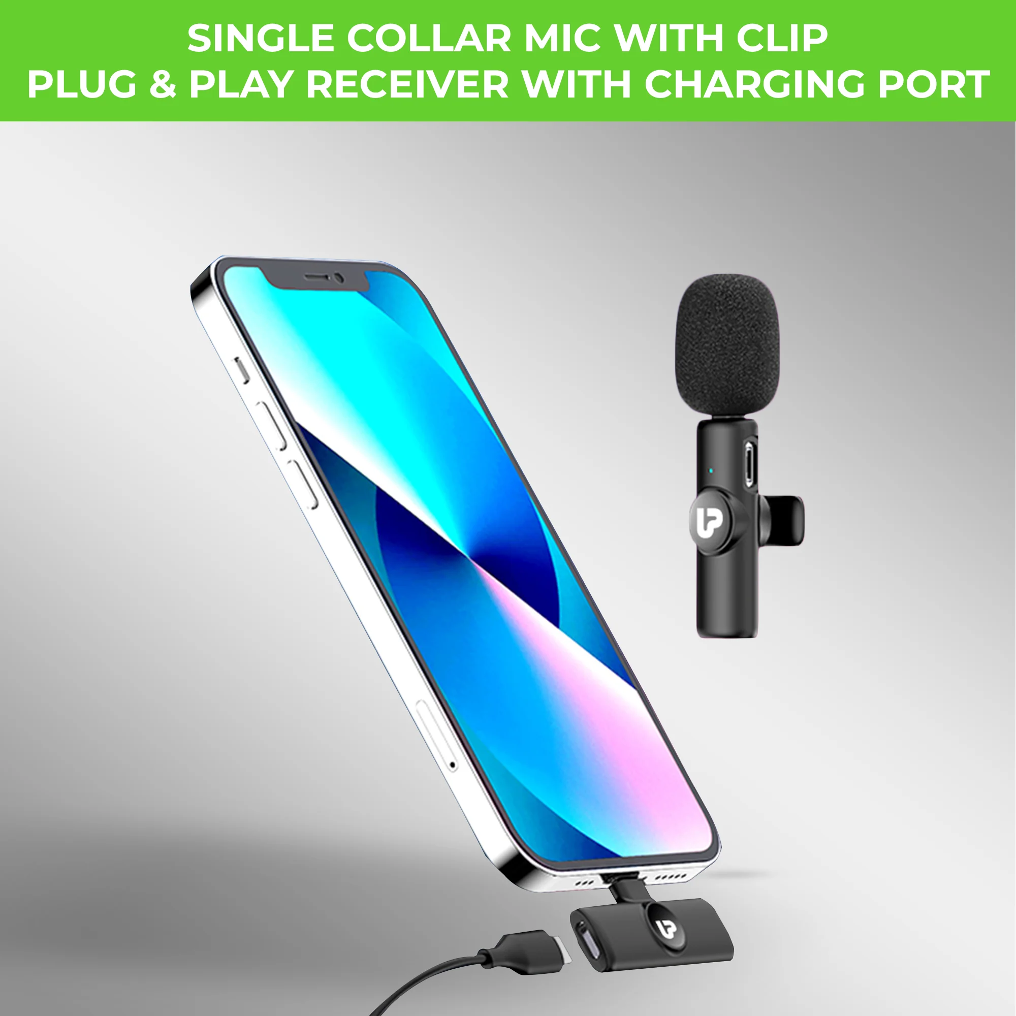 Sonic Wireless Microphone & Receiver Set - Image 3