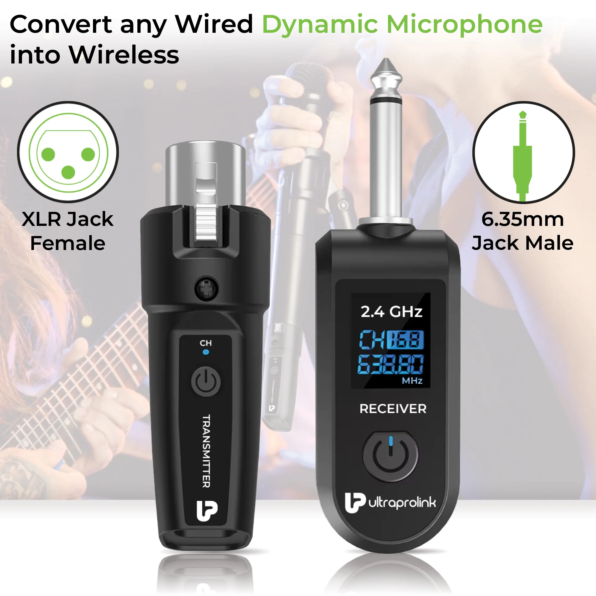 Unplug Convert any Wired Dynamic Mic into a Wireless Mic - Image 2