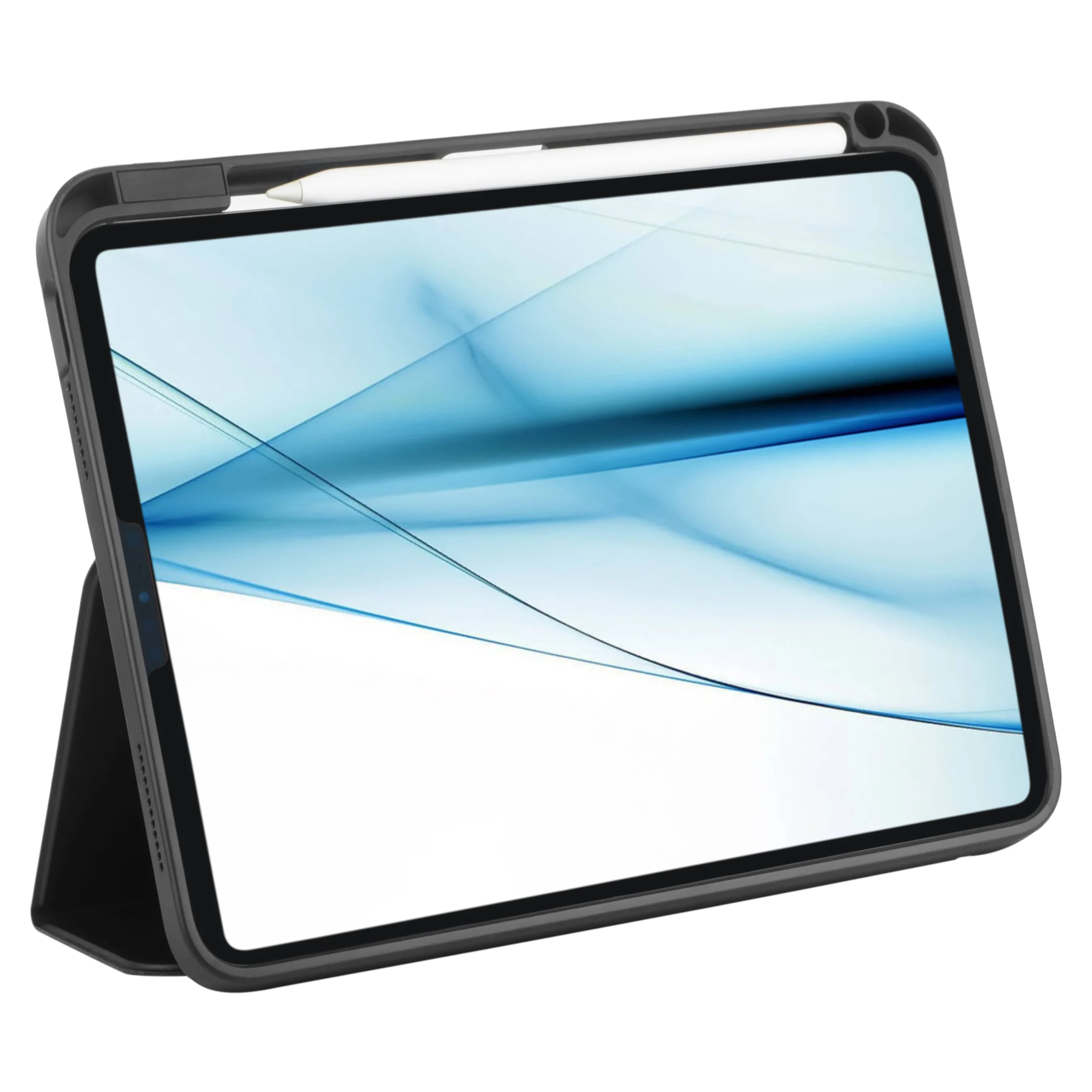 Vista Case with Apple Pencil Holder for iPad Air 10.9 4th & 5th Gen & iPad Air 11", Fits: 2024 & 2025 M3 Models (Black/Blue) - Image 5