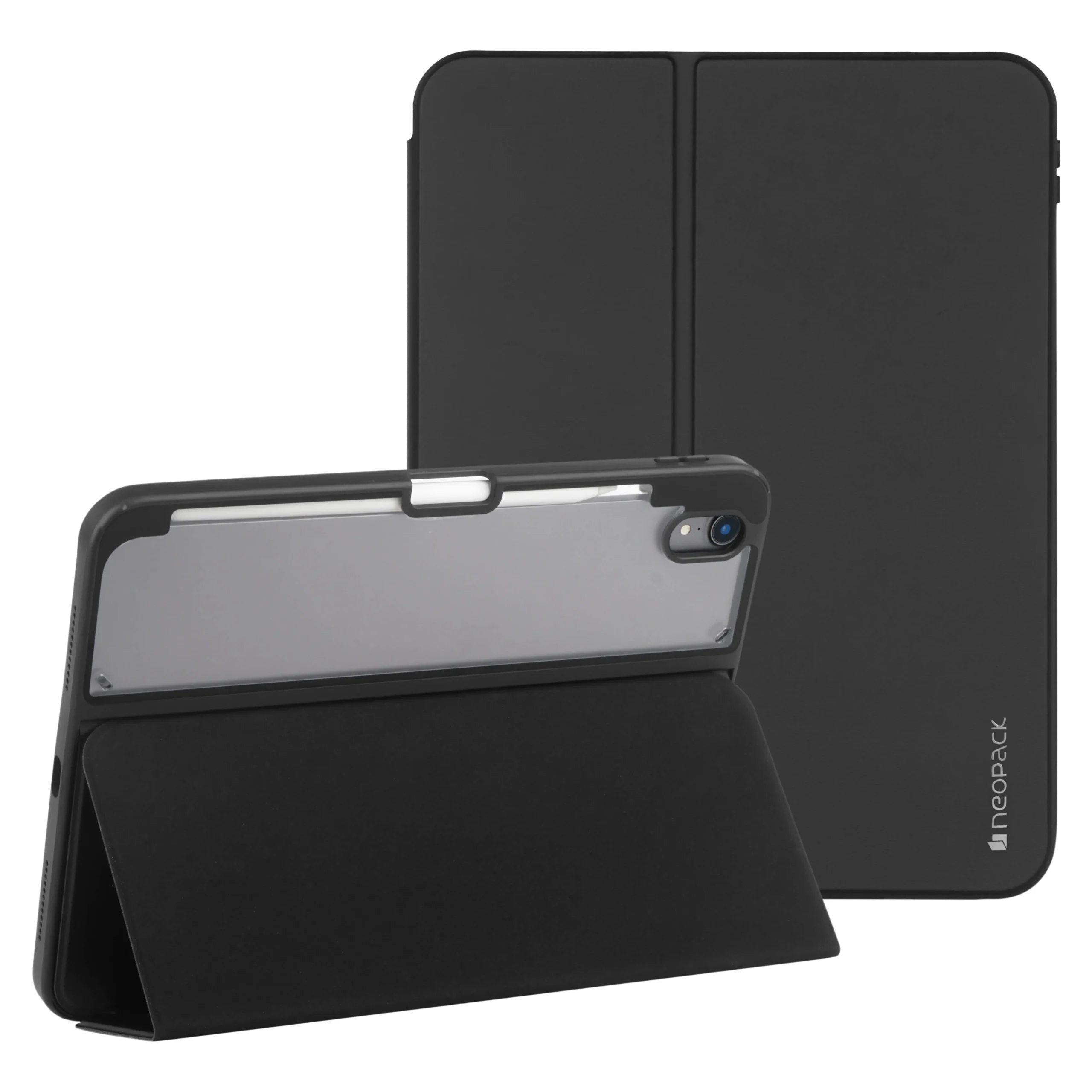 Vista Case with Apple Pencil Holder for iPad Air 10.9 4th & 5th Gen & iPad Air 11", Fits: 2024 & 2025 M3 Models (Black/Blue)